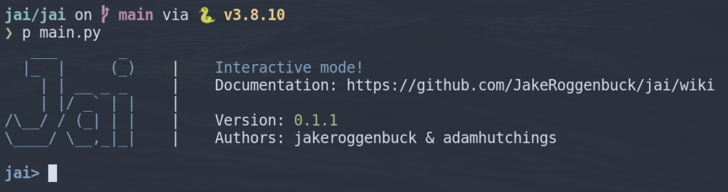 JakeRoggenbuck/jai: