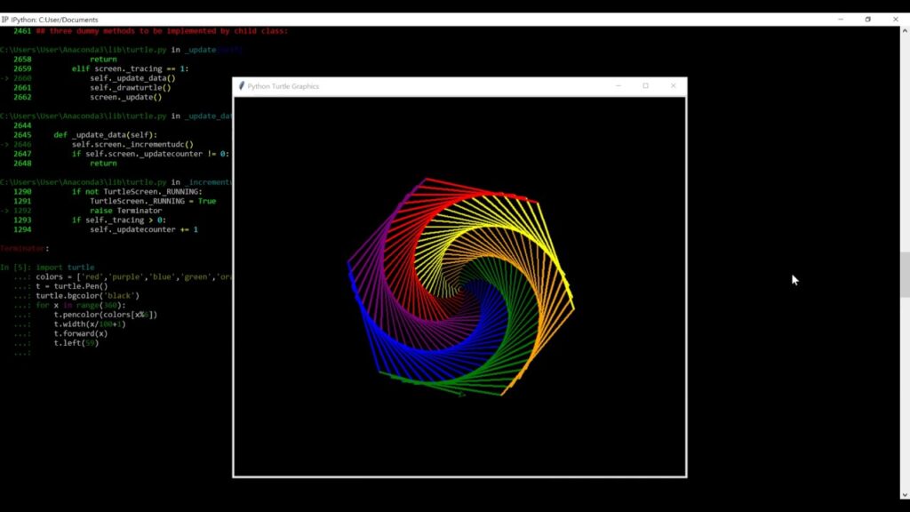 Python (with Turtle Graphics)